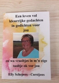 Een leven vol kleurrijke gedachten in gedichten voor jou